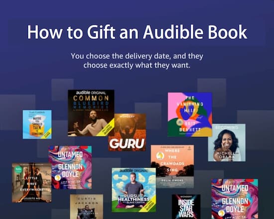 How to Gift an Audible Book to Friend? 3 Ways to Solve!