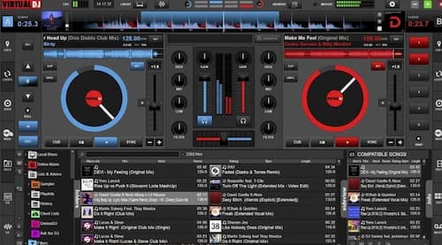 free dj mixing software with spotify