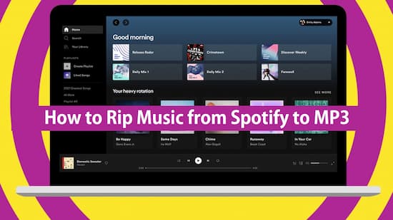 rip music from spotify to mp3