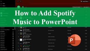 Embed Spotify in Powerpoint? Solved!