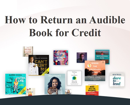 how-to-return-a-book-on-audible