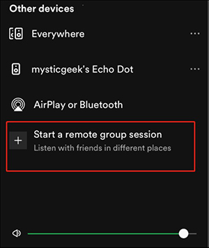 remote group session spotify