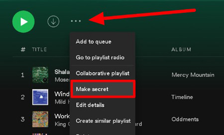 How to Arrange Spotify Friend Activity