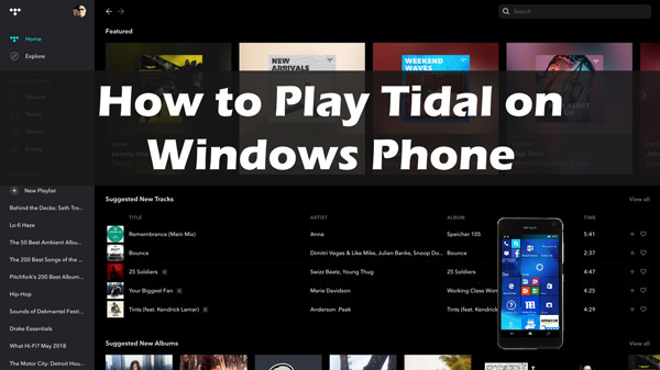 Настройка tidal windows 10